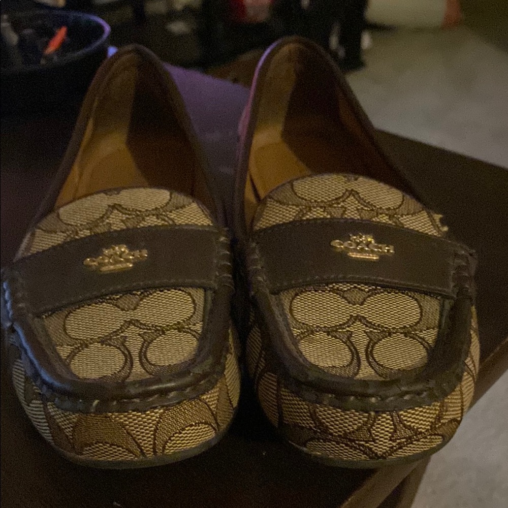 Coach Men's Brown Loafers - Picture 4 of 4